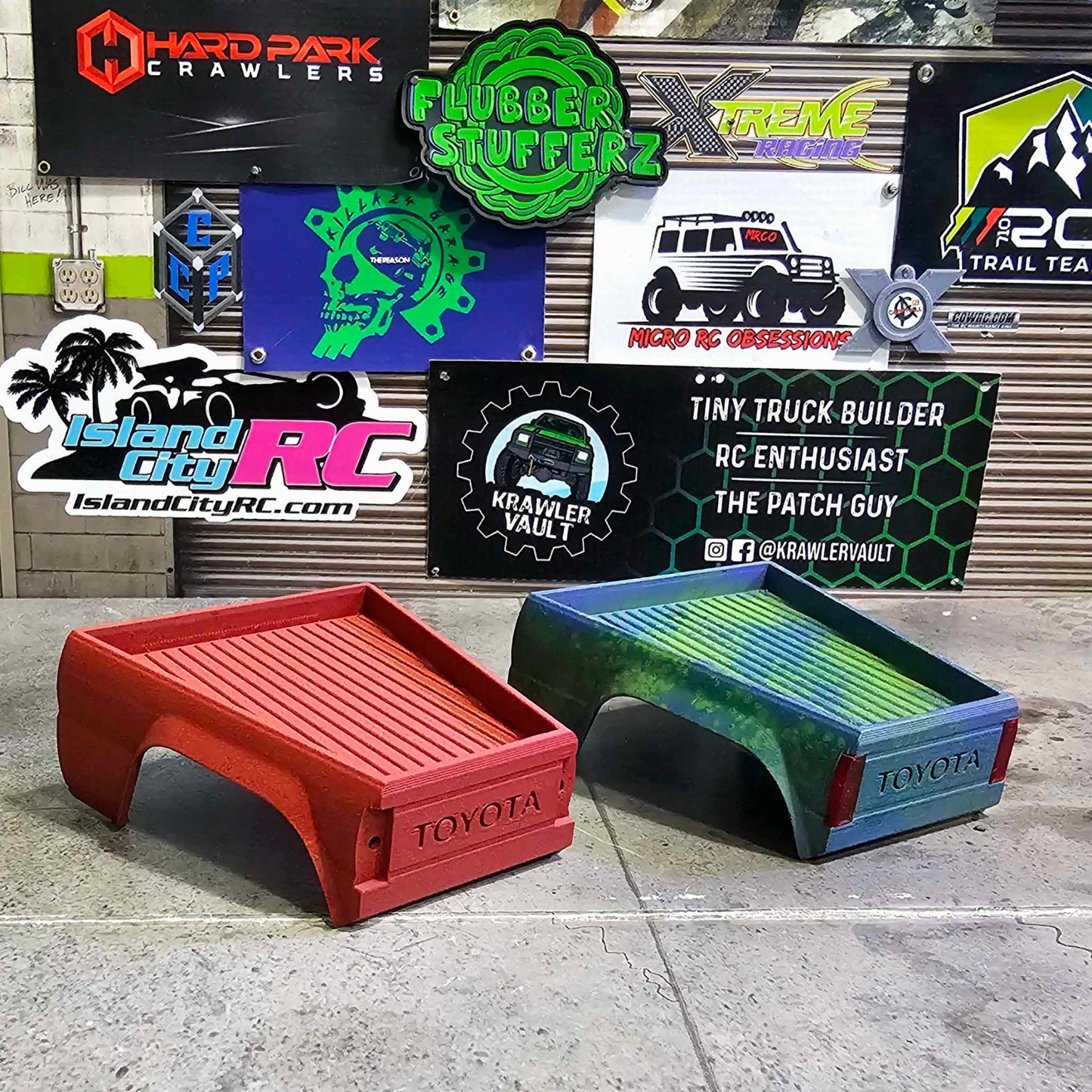 FlubRC 1/18th SR-Comp Series Bed