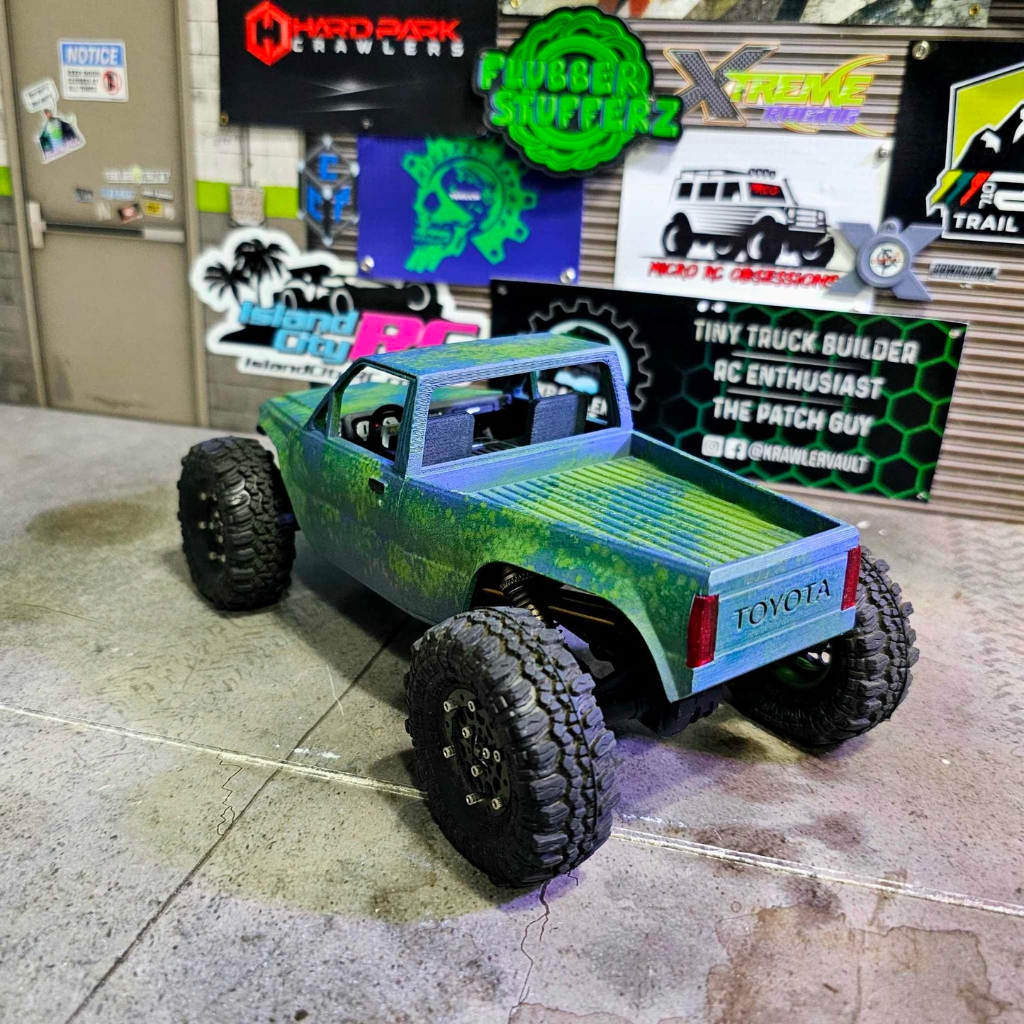 FlubRC 1/18th SR-Comp Series Bed