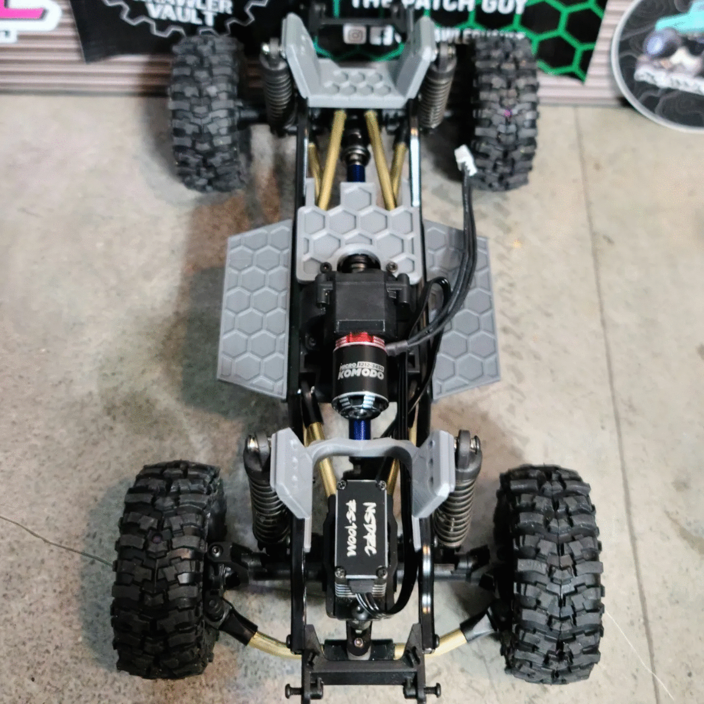 FlubRC 1/18th Shock Towers